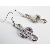 Éclat de boucles d'oreilles