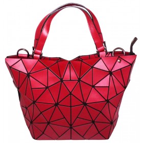 Sac transformable shopping bag rouge