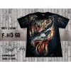 T-shirt dragon luminescent