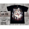 T-shirt chaton indien