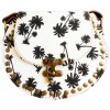 Sac à rivets le petit tropical noir et blanc