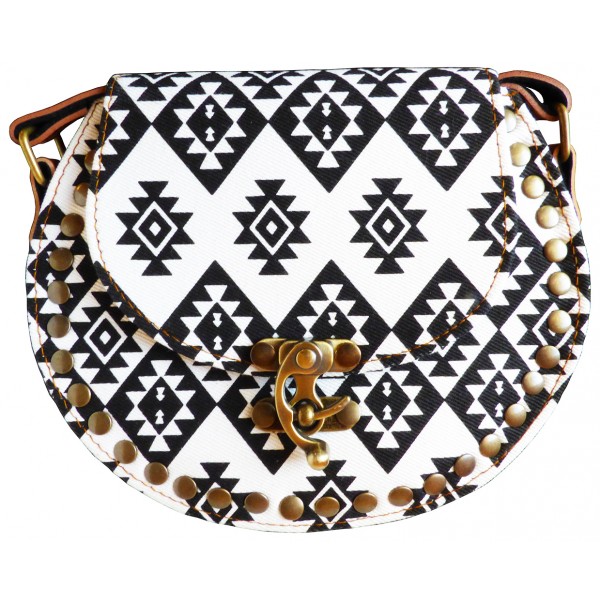 Sac à rivets motifs indiens
