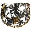 Sac à rivets Grand tropical en noir et blanc