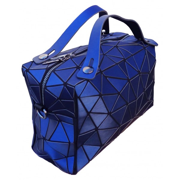 Sac Cubic Origami Diamant bleu