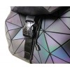 Sac à dos motifs origami diamants couleurs irisées