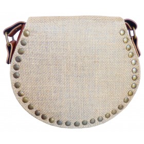 Sac à rivets toile de jute