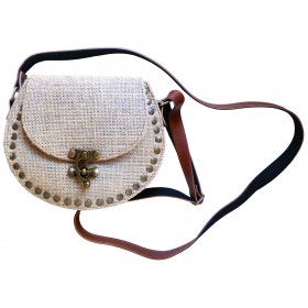 Sac à rivets toile de jute